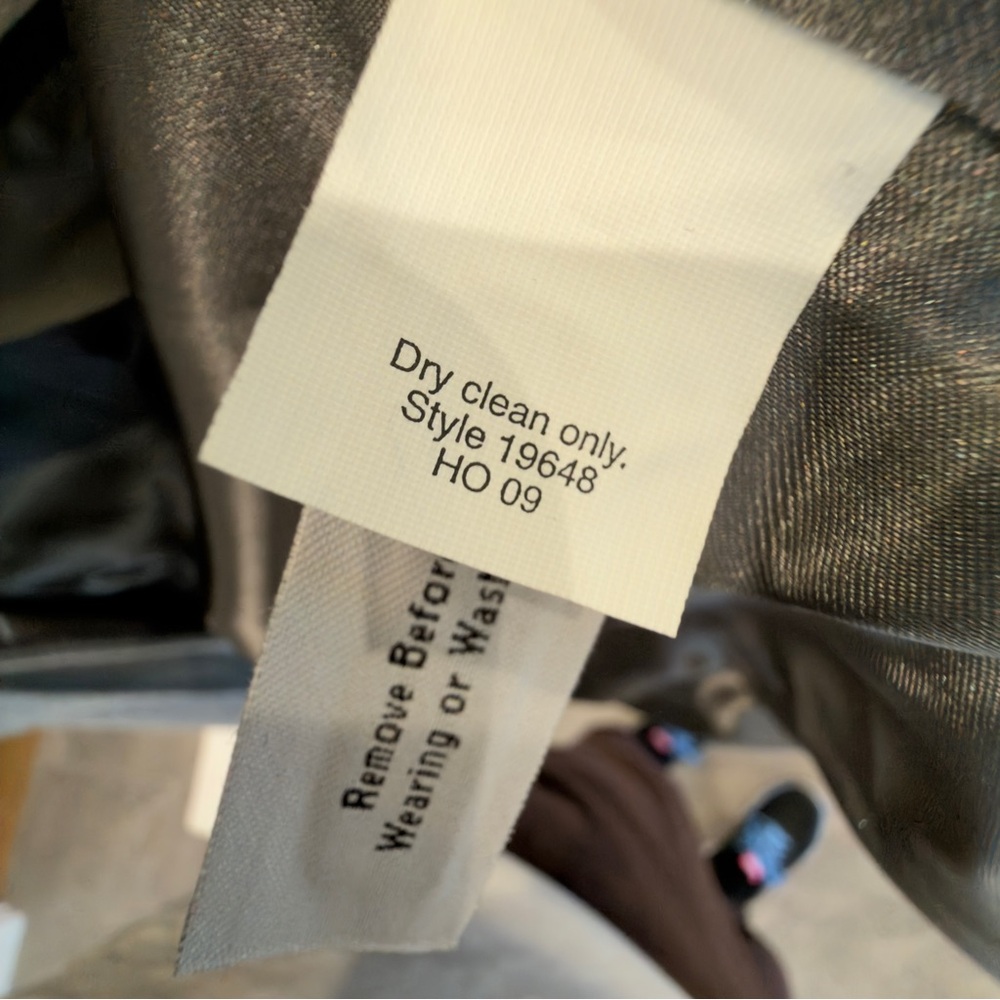 J. Crew Boulevard Wool Stadium-Cloth Trench Coat - Sz 0 - Picture 8 of 12